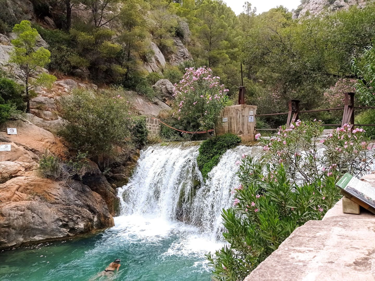 Fuentes del Algar waterfalls
