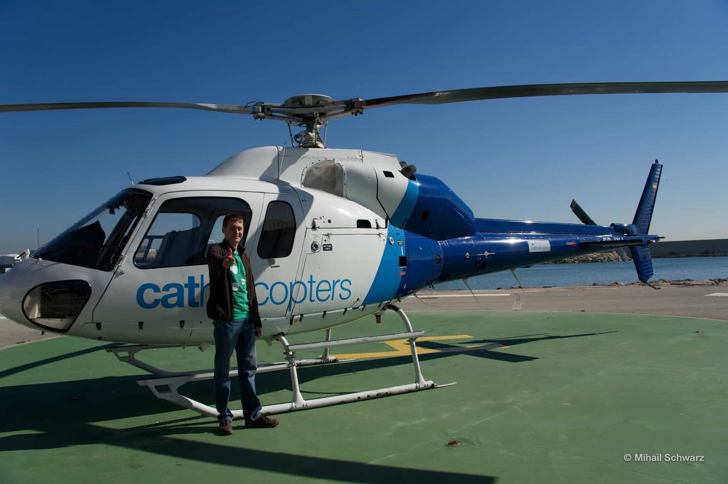 Helicopter tour