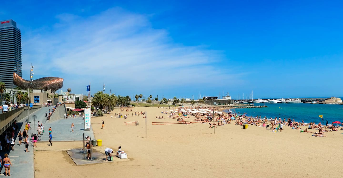 Somorrostro - goldfish beach